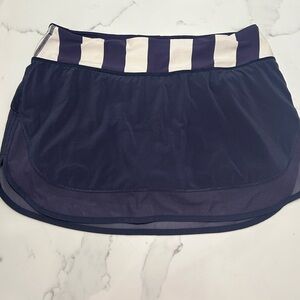 Lululemon Pace Rival Skirt Womens 8 Purple Lined Athletic Tennis Running